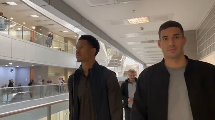 Fenerbahçeli futbolcular, olaylı Galatasaray derbisi için adliyede