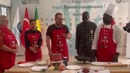 Senegal’de aşçılık okulu öğrencileri Kayseri yağlaması yaptı