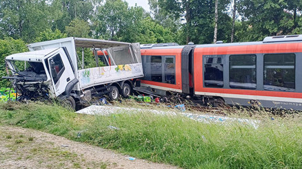 Passau’da tren kazası: 10 yaralı