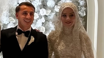 Milli futbolcu Kerem Aktürkoğlu Kocaelide evlendi