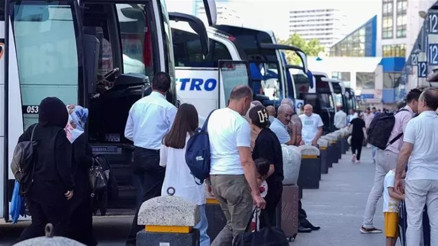 Bayram öncesi otobüs biletlerinin yüzde 100’e yakını tükendi