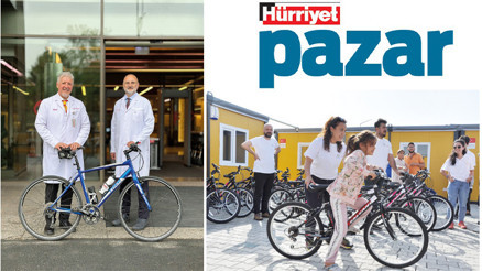 ‘Hadi çocuğum, çevir pedalları da bacaklarına kuvvet gelsin’