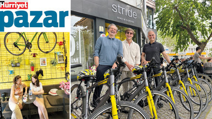 İki tekere yeni bir kafe