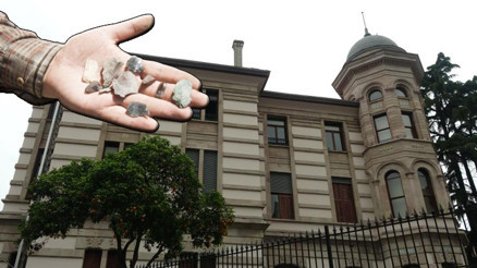 İlk insan izleri sergilendi Tam 10 bin yıl öncesine ait...