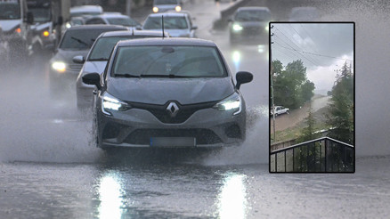 Valilik saat vererek uyardı: Ankarada sağanak alarmı