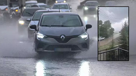 Ankara’da dolu yağışı etkili oldu