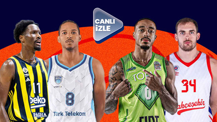 Basketbol Süper Ligi çeyrek finalindeki iki maçın heyecanı canlı yayın, canlı sohbet ve Şampiyon Oranlar ile Misli’de