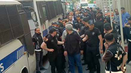 İBBye yönelik yolsuzluk soruşturmalarında gözaltına alınan 38 kişi adliyede