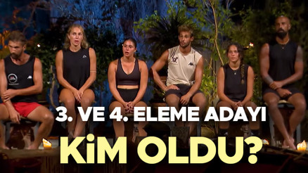 SURVİVOR 3. VE 4. ELEME ADAYI BELLİ OLDU Dün akşam (3 Haziran) Survivor eleme adayı kim oldu, eleme potasına kim gitti, bireysel dokunulmazlık oyununu kim kazandı Düello dörtlüsü belli oldu