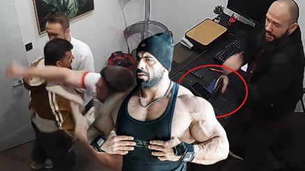 Milli sporcuya makam odasında öldüresiye dayak Silah çekti, korumalarına vur emri verip dövdürdü