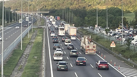 Tatilciler yola çıktı: Yollarda bayram trafiği artıyor