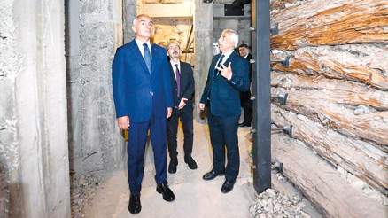 Gordion’da Frig keşfi... Kraliyet ailesine ait ahşap mezar odası bulundu