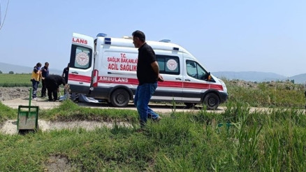 Kanala uçan otomobilin şoförü yaşamını yitirdi