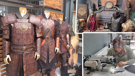 Tarihi dizi ve filmlerin kostüm ve aksesuarları Bilecikteki bu atölyede üretiliyor | Tarihi bir sorumluluk da aldık