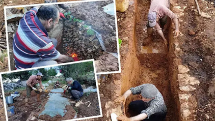 Toprağın içinden çıkarıp yakıyorlar: Yılda sadece 80 kilo elde ediliyor