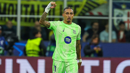 LaLigada sezonun oyuncusu Barcelonalı Raphinha