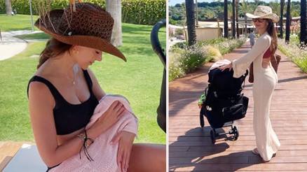 Çocuk sorusu canlarından bezdirmişti... 10 yıl sonra tam bir aile oldular... Bebekle ilk lüks tatil