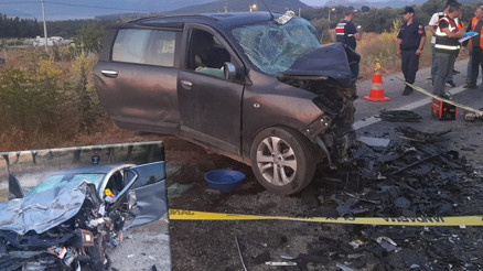 İzmirde zincirleme trafik kazası 5 ölü, 2 yaralı