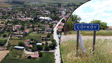 Edirnedeki bu köy adıyla dikkat çekiyor Halk adının değişmesini istemiyor