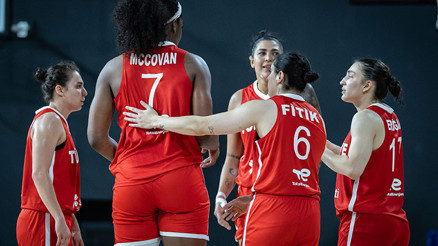 A Kadın Milli Basketbol Takımı, Rusya’yı yendi