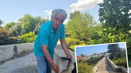 Tarihi köprünün taşları, mangal ateşiyle zarar gördü