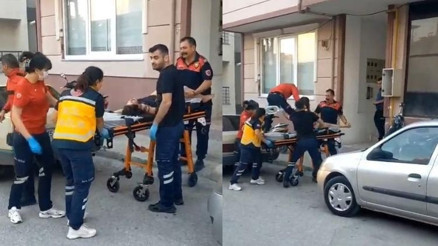 Burdurda intihar ihbarında bulundu, ekipler ayrılacağı sırada balkondan atlamaya kalkıştı