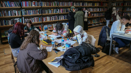 Kütüphanelerde Cumhuriyet tarihinin rekoru kırıldı