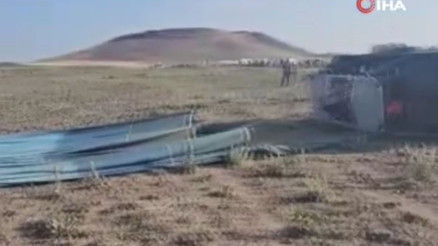 Aksaray Ihlara Vadisi’nde iki sıcak hava balonu düştü