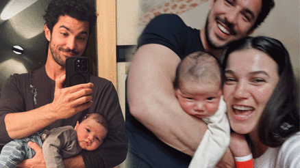 Babalar Gününe özel paylaşım... İşte oğlum ve eşim