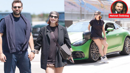 Karnındaki küçük yarışçıyla pistlerde