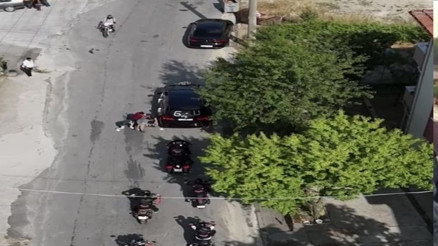 Düğün konvoyunda feci olay Küçük çocuk az daha ölüyordu