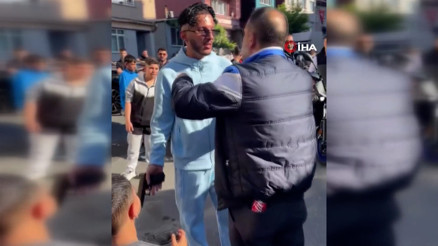 Şişli’de gerçek sandılar klip çekimi çıktı Mahalleli silahlara tepki gösterdi