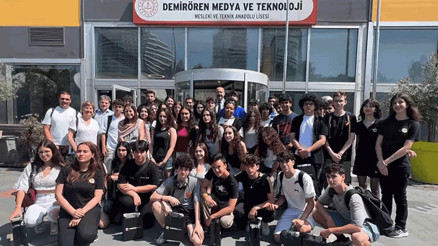 İspanyol öğrencilerden Demirören Medya’ya ziyaret