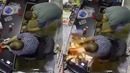 Çakmakla oynadı yerinden zıpladı İşte o anlar