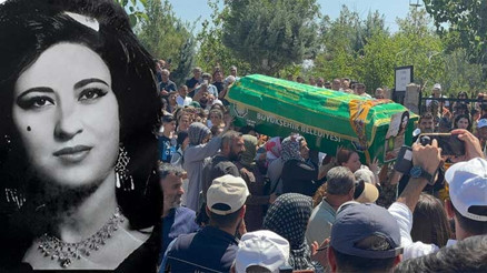 Vasiyeti 29 yıl sonra gerçekleşti... Ses sanatçısı Ayşe Şan cenazesi Diyarbakırda toprağa verildi