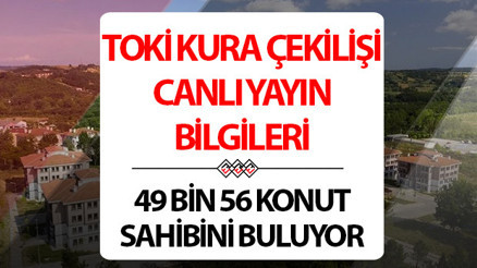 TOKİ KURA ÇEKİLİŞİ SONUÇLARI ASİL VE YEDEK İSİM LİSTESİ: (Kura sonuçları sorgulama)🔴49 bin 56 konut sahibini buluyor TOKİ kura sonuçları ne zaman açıklanacak Şanlıurfa, Malatya, Kahramanmaraş, Adıyaman, Hatay TOKİ kura çekilişi sonuç sorgulama