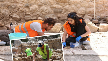 Bizleri sürprizlerle karşılıyor | Kazı çalışmalarında büyüleyici keşif Yazıttaki ifadeler oldukça dikkat çekici...