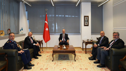 TBMM Başkanı Kurtulmuş, Türkiye’nin NATO Daimi Temsilciliği’ni ziyaret etti