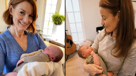 Ünlü dizinin genç yıldızıydı... 56 yaşında ikinci kez torun sahibi oldu