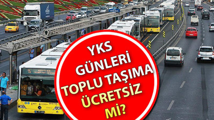 Hafta sonu YKS günleri toplu taşıma ücretsiz mi Sınava girecek öğrenciler dikkat 21 Haziran Cumartesi - 22 Haziran Pazar İETT otobüsleri, metrobüs, Marmaray, tramvay, vapur bedava mı Hafta sonu YKS günleri toplu taşıma ücretsiz mi Sınava girecek öğrenciler dikkat 21 Haziran Cumartesi - 22 Haziran Pazar İETT otobüsleri, metrobüs, Marmaray, tramvay, vapur bedava mı