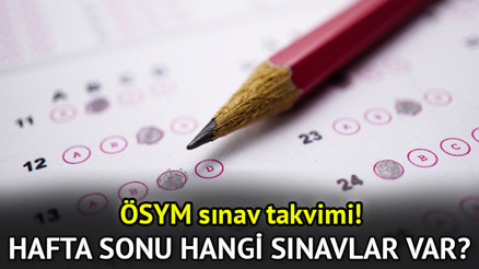 22 Haziran Pazar bugün ne sınavı var Bu hafta sonu hangi sınavlar var, üniversite sınavı (YKS) bu hafta mı Hafta sonu sınav takvimi 21-22 Haziran 2025