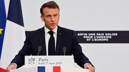 Macron duyurdu Avrupadan İran-İsrail hamlesi