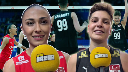Brezilya maçı öncesi Ebrar Karakurt ve Simge Aközden özel açıklamalar Brezilya maçı öncesi Ebrar Karakurt ve Simge Aközden özel açıklamalar