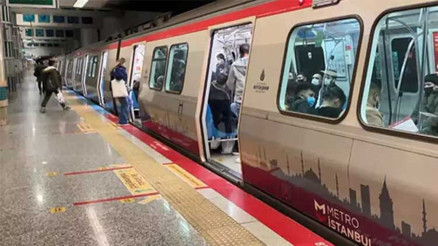 Yenikapı-Hacıosman Metro Hattında bazı istasyonlar işletmeye kapatıldı