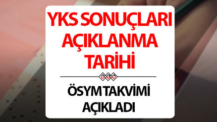 YKS SINAV SONUÇ TARİHİ 2025: YKS SONUÇLARI NE ZAMAN AÇIKLANACAK, AYIN KAÇINDA AÇIKLANIYOR Üniversite sınavı YKS sonuç tarihini ÖSYM duyurdu 2025 TYT-AYT-YDT sonuçları ayın kaçında açıklanır