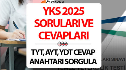 YKS 2025 SORU KİTAPÇIĞI VE CEVAP ANAHTARI ÖSYM TAM DÖKÜM PDF İNDİRME EKRANI || 21-22 Haziran tarihli YKS - TYT, AYT, YDT soruları ve cevapları ekranı açıldı Temel Yeterlilik, Alan Yeterlilik, Yabancı Dil Testleri cevap kağıdı ve soruları nasıl görüntülenir