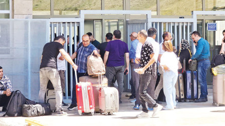 Hürriyet İran sınırında... Sınırda en hareketli gün