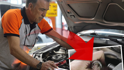 Mutfak ürünüyle akılalmaz sahtekarlık: Ekspertiz kontrolünde aracın motorundan çıktı İlk defa böylesiyle karşılaştık