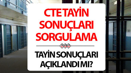 CTE ATAMA TAYİN SONUÇLARI SORGULAMA EKRANI 2025 (cte.adalet.gov.tr): Resmi hesaptan duyuruldu.. CTEden tayin sonuçları nasıl öğrenilir İşte Ceza ve Tevkifevleri Genel Müdürlüğü atama sonuç sayfası