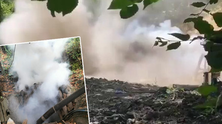 Zonguldakta 5 kaçak kömür ocağı imha edildi